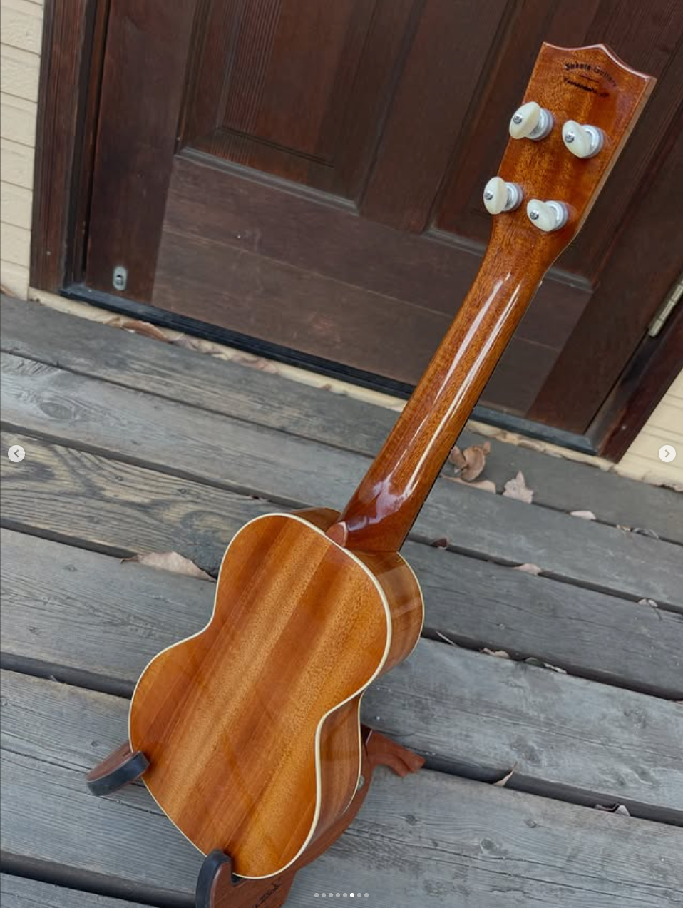 Sakata Guitars US-2C Western Red Cedar Soprano