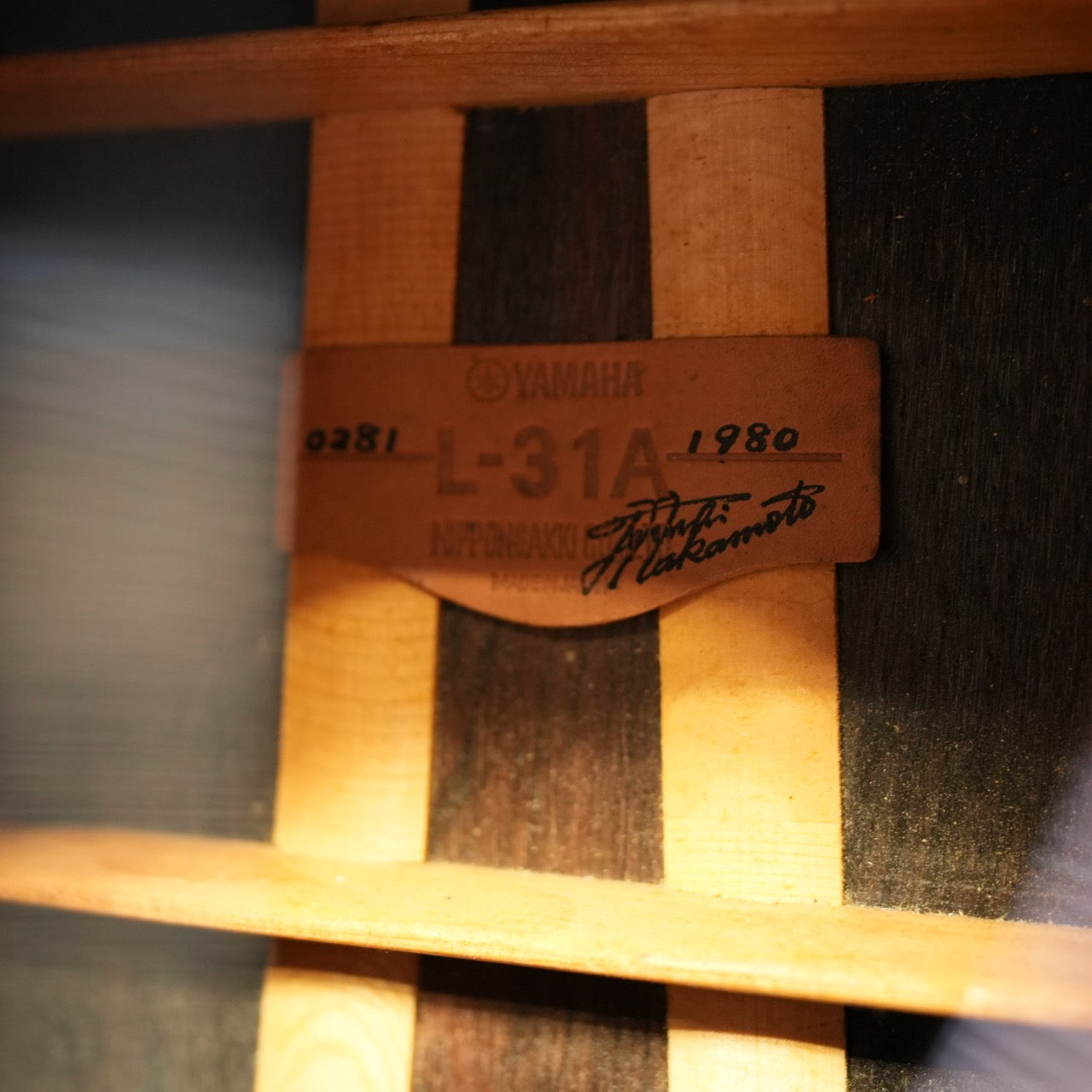 YAMAHA L-31A 1980年製 後期初年モデル