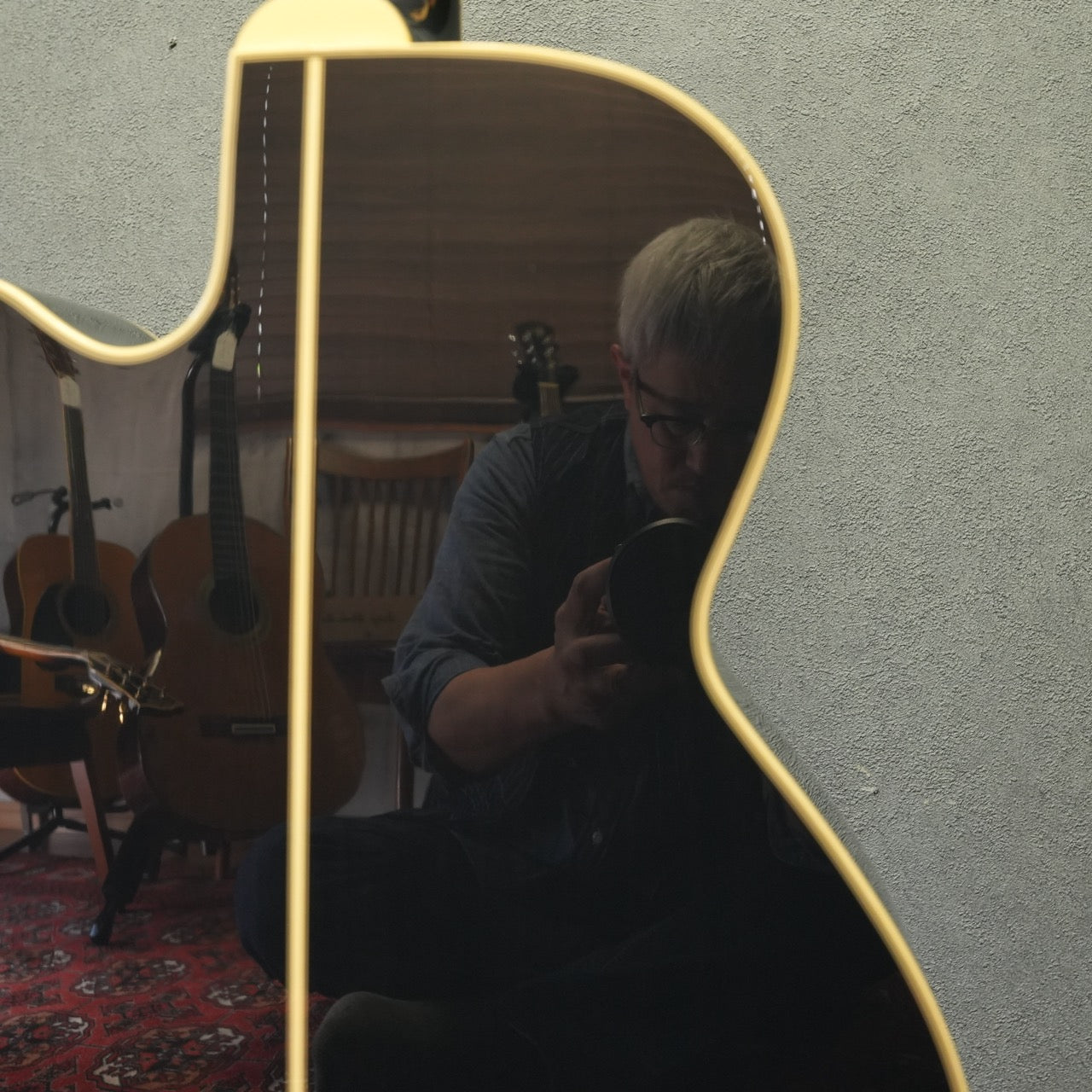 Takamine DMP500 CUSTOM 匠 TAKUMI New Deep Dark Blue 2023年製