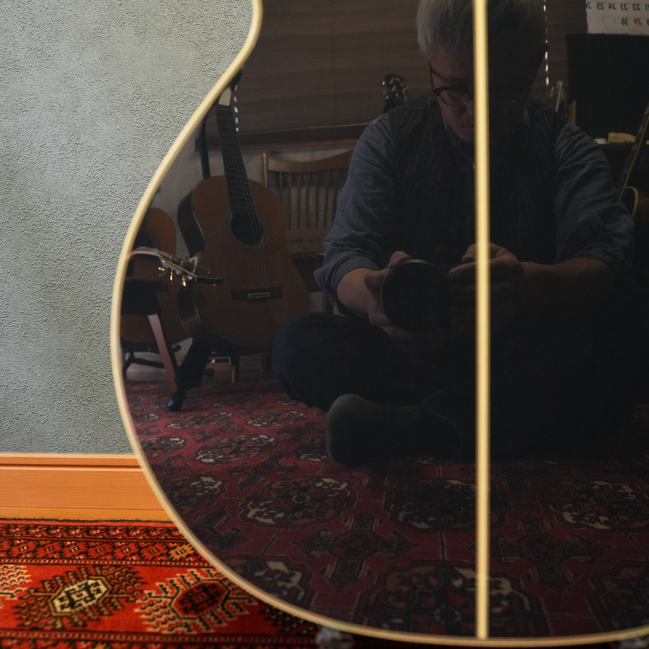 Takamine DMP500 CUSTOM 匠 TAKUMI New Deep Dark Blue 2023年製
