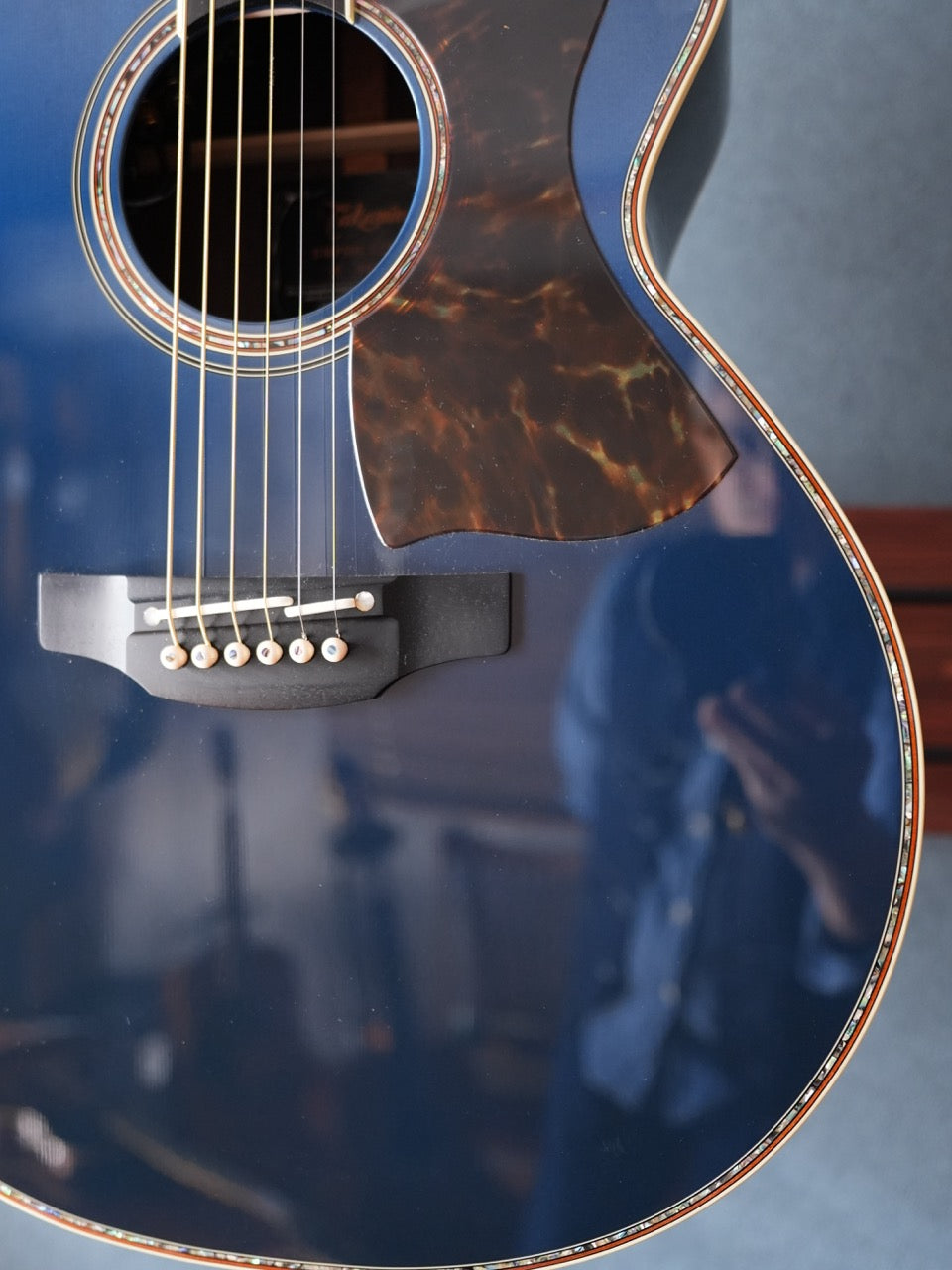Takamine DMP500 CUSTOM 匠 TAKUMI New Deep Dark Blue 2023年製