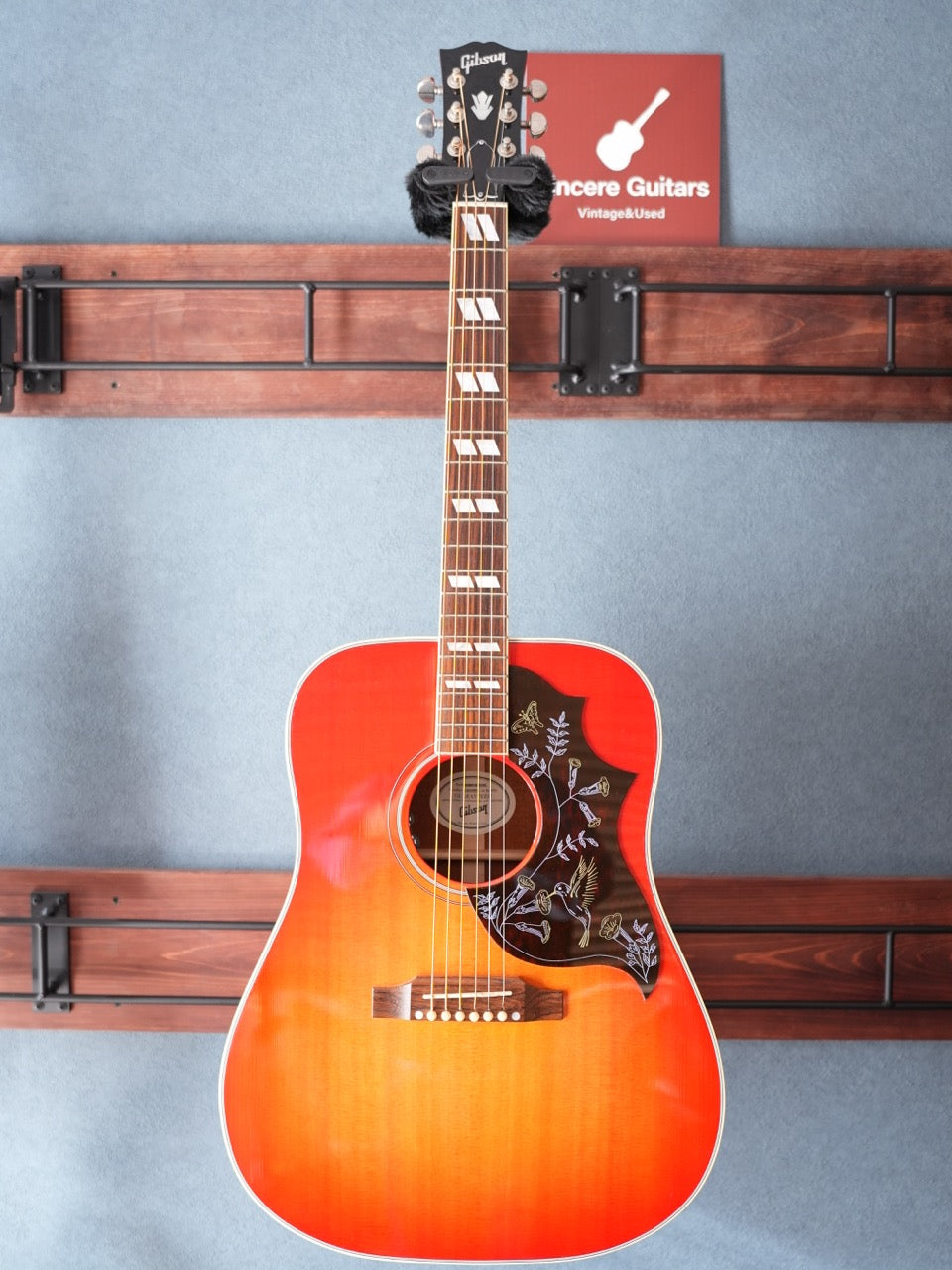 Gibson Hummingbird Cherry Sunburst 2019年製