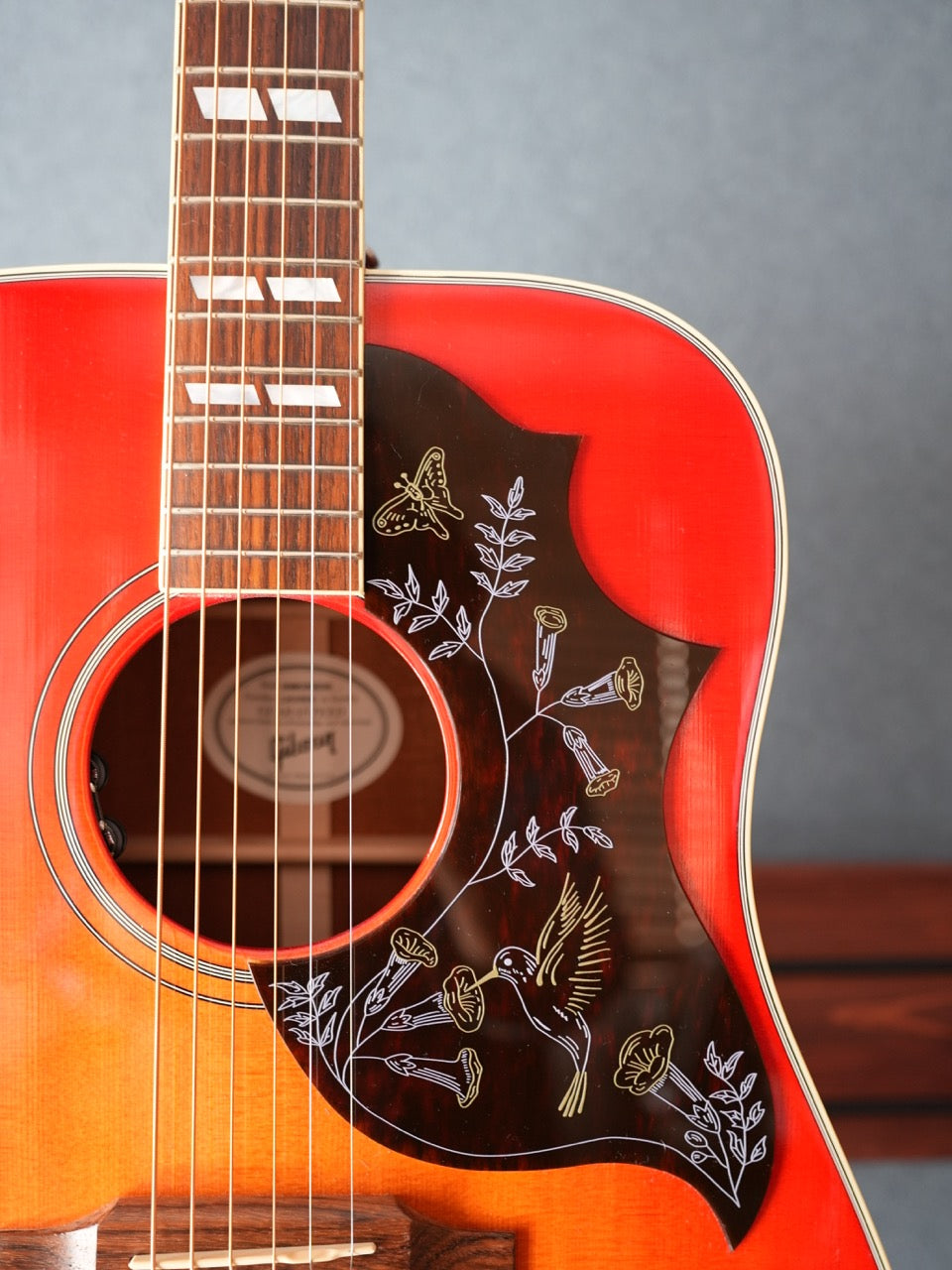 Gibson Hummingbird Cherry Sunburst 2019年製