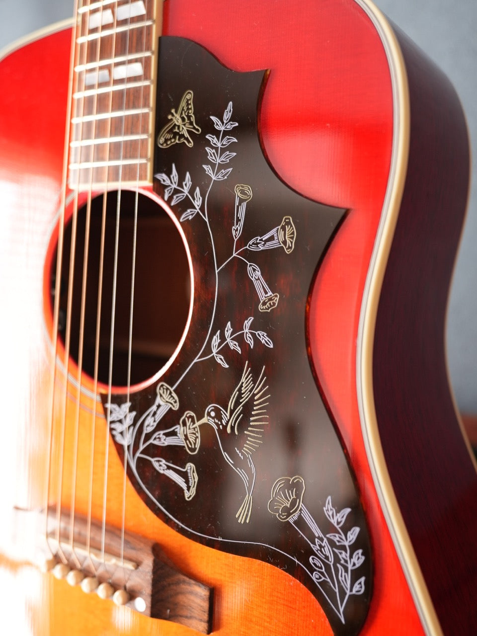 Gibson Hummingbird Cherry Sunburst 2019年製