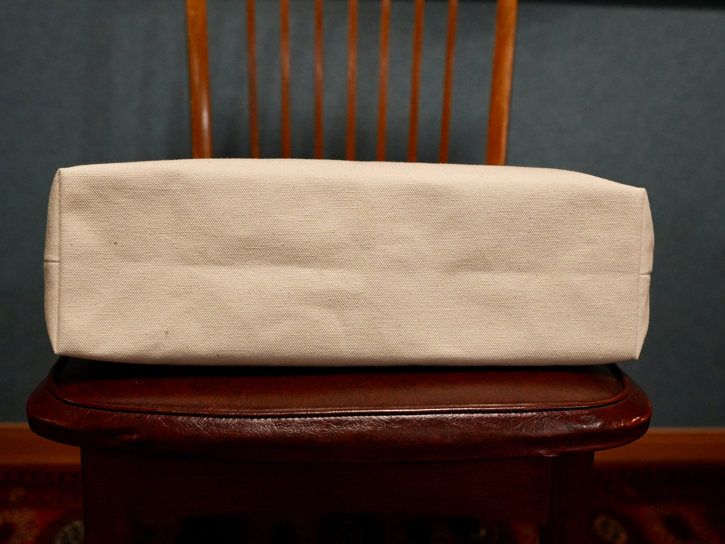 SGオリジナル・レザーハンドル・帆布バッグ