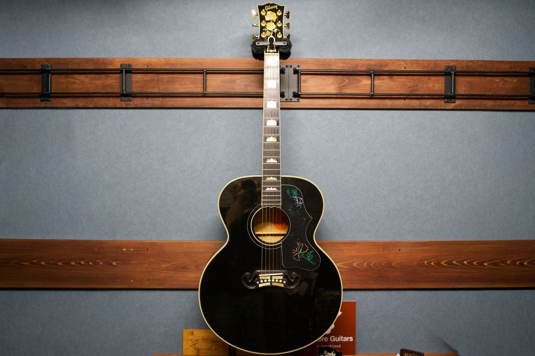 Gibson J-200 Rose Custom Black Centennial Collection 1995年製