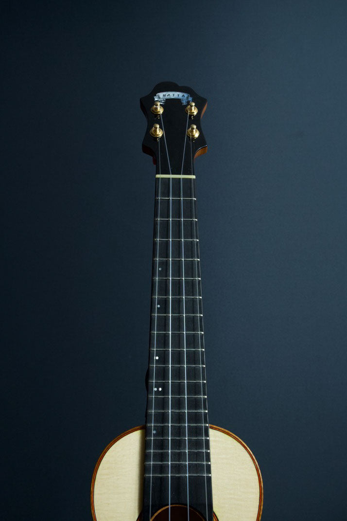 HATTA works  Swiss Moon Spruce × Tulipwood Soprano longneck 2025年製