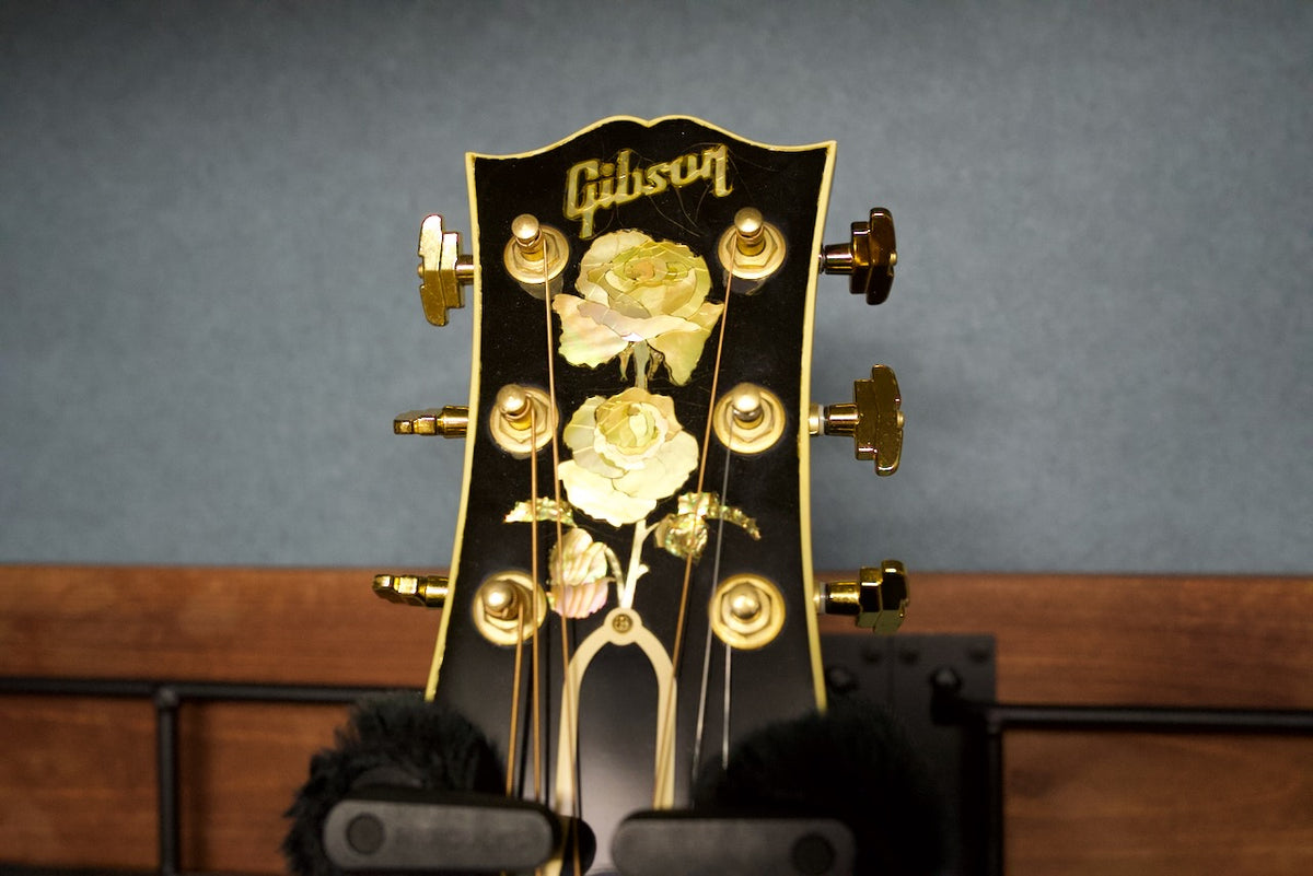 Gibson J-200 Rose Custom Black Centennial Collection 1995年製