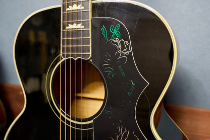 Gibson J-200 Rose Custom Black Centennial Collection 1995年製