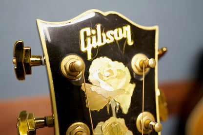 Gibson J-200 Rose Custom Black Centennial Collection 1995年製