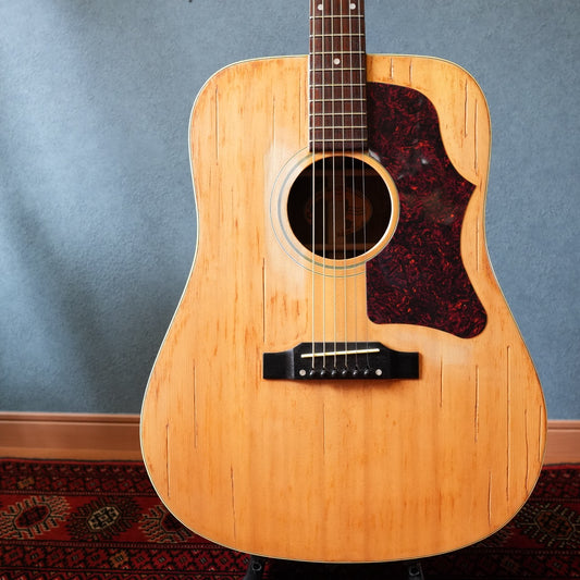 【藤本僚 愛用】“初代相棒” Greco G-101 Dreadnought（フジゲン製造／1975年頃）ファン必携の1本