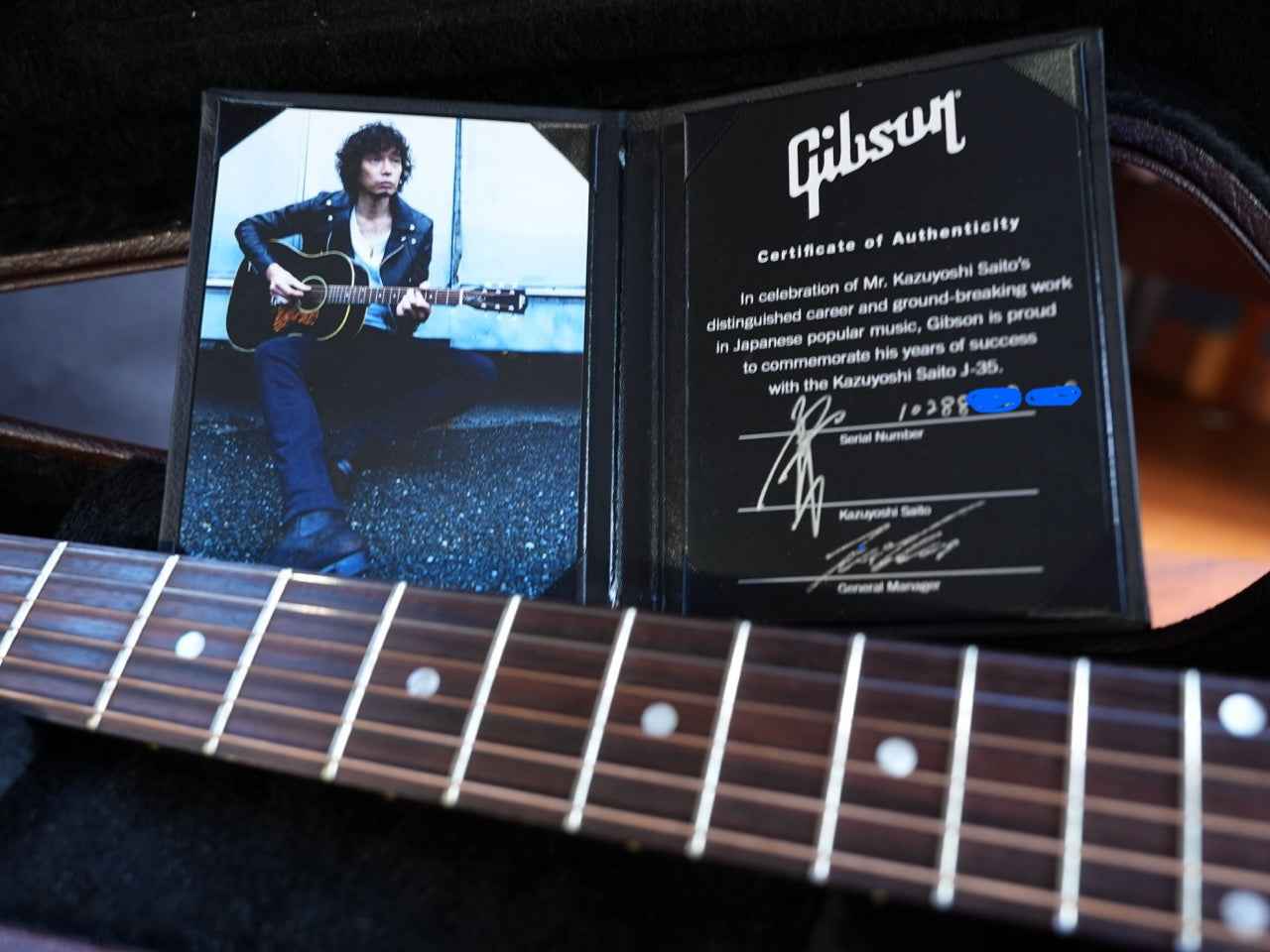 Gibson Kazuyoshi Saito J-35 EB 2018年製【限定100本モデル】