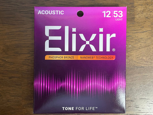 ELIXIR NANOWEB Phosphor Bronze Light #16052