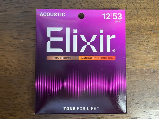 ELIXIR NANOWEB 80/20 Bronze Light #11052