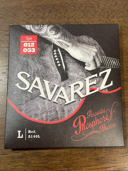 SAVAREZ A140L アコースティックギター弦 Light 012-053 Phosphore Bronze