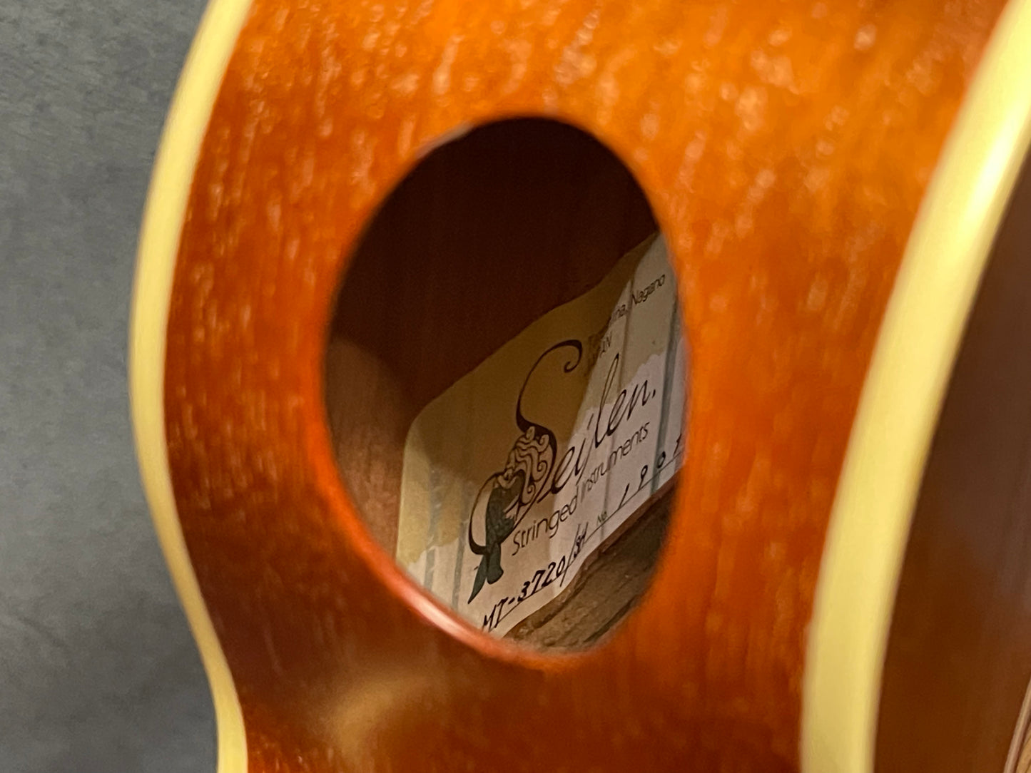 在庫しています！【初入荷 / 店頭限定】Seilen（セイレン）SLMT-3720 Mini Tenor 2024年製【Sinker Cedar × Pernambuco / Side Hole カスタム】
