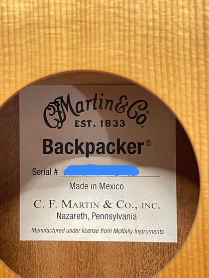 Martin Backpacker Made in Mexico 2018年頃製