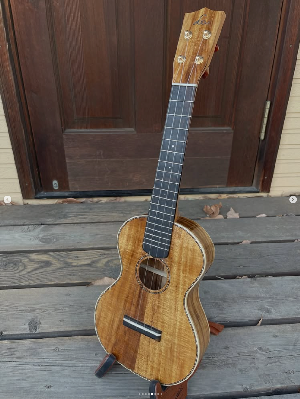 今村颯亜 作｜Soa Guitars UC-2K Rope ハワイアンコア・コンサート — 師走のウクレレ展 2025 出品モデル